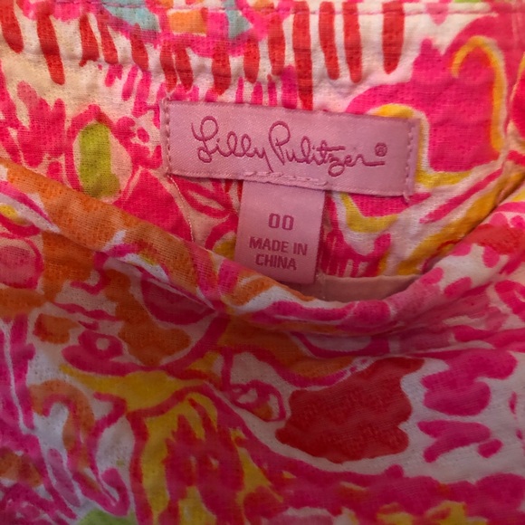 Lilly Pulitzer • January skort Kini in the Keys • size 00 - Picture 3 of 5